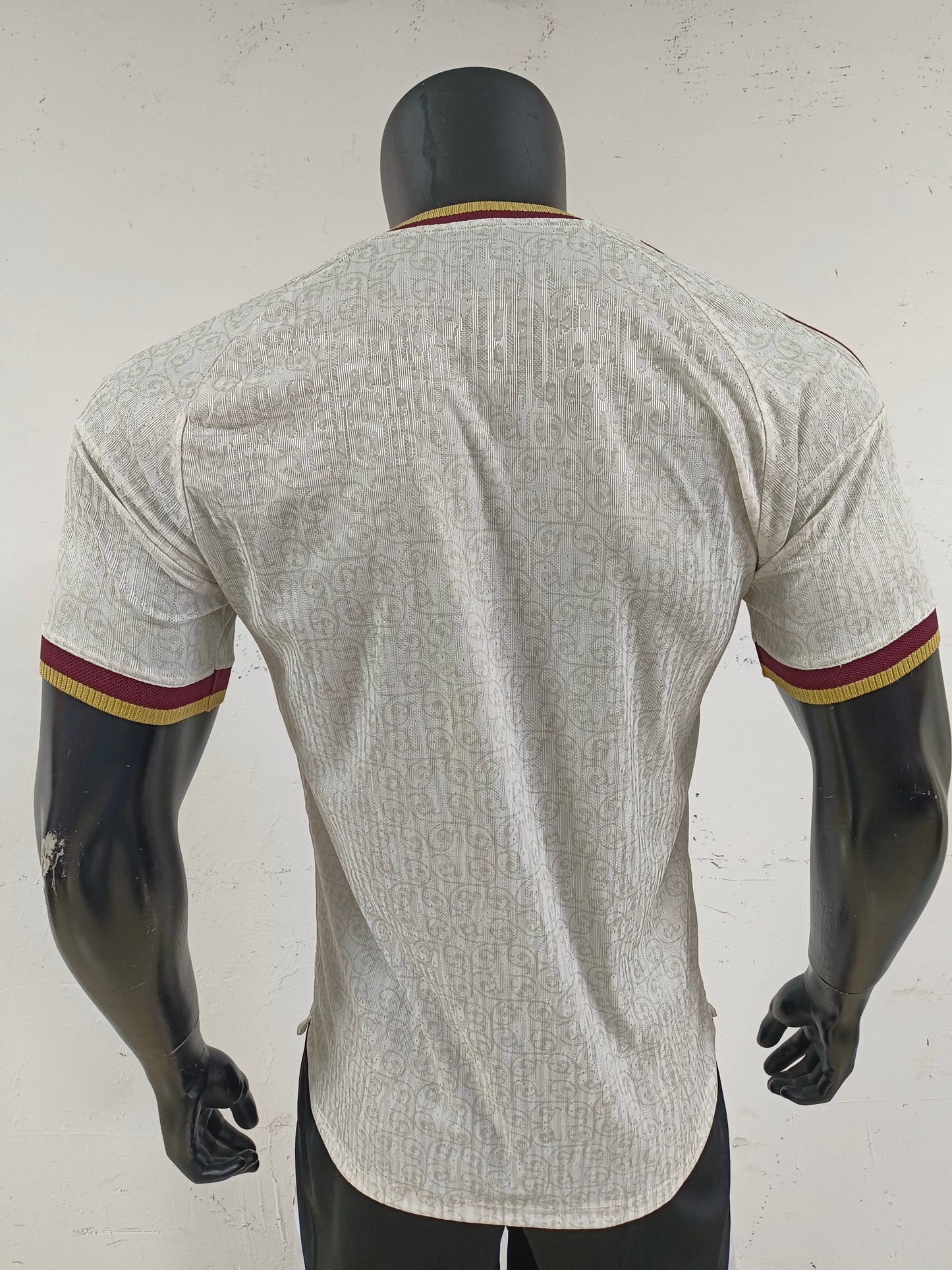 Spain 2026 FIFA Away Jersey | Heritage Crest Pattern in Pearl White