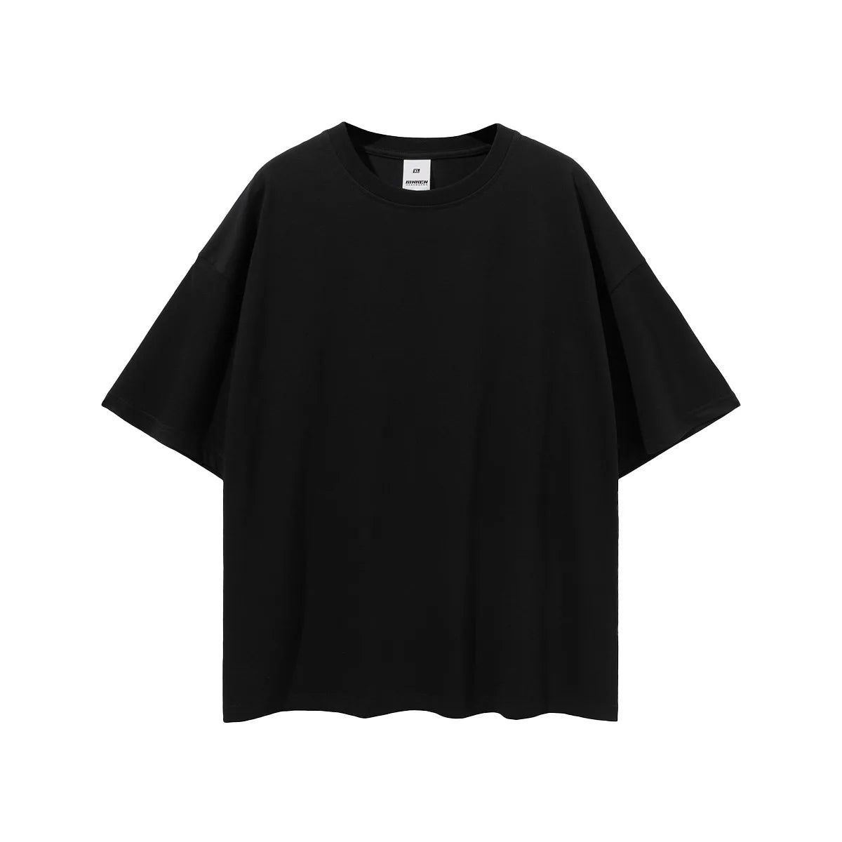 New Style Old Vintage 100% Cotton Quick Dry Anti-Wrinkle Eco-Friendly Loose Street Short-sleevedMen Fashion Brand T-Shirt