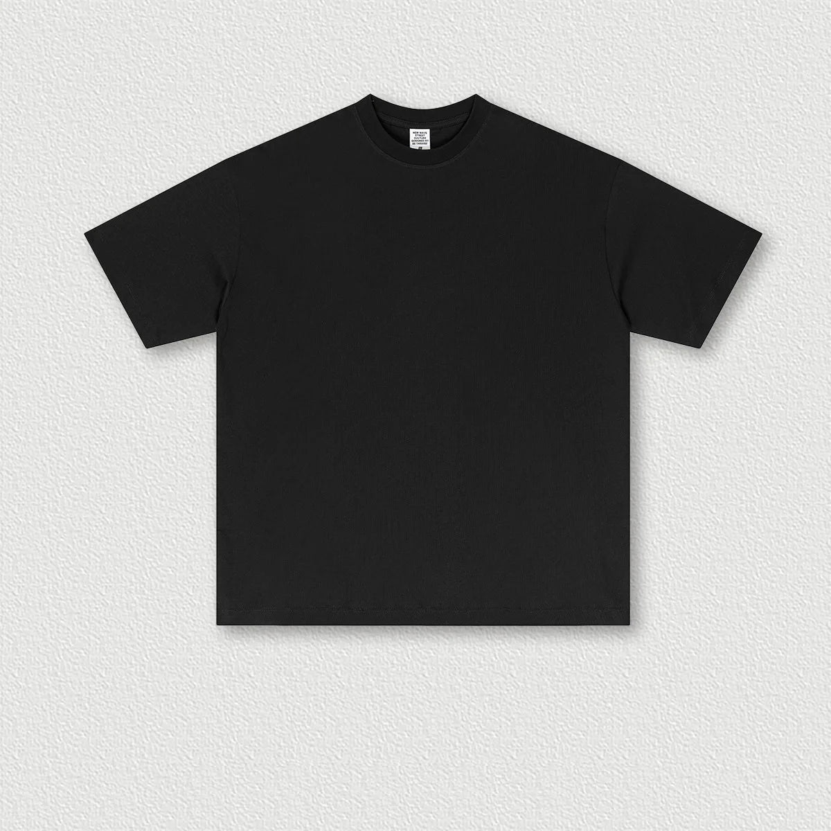 180 Gram Custom Logo American Low-shrinkage High-quality Fashion Brand Shoulder Drop Color Short-sleeved T-shirt for Men