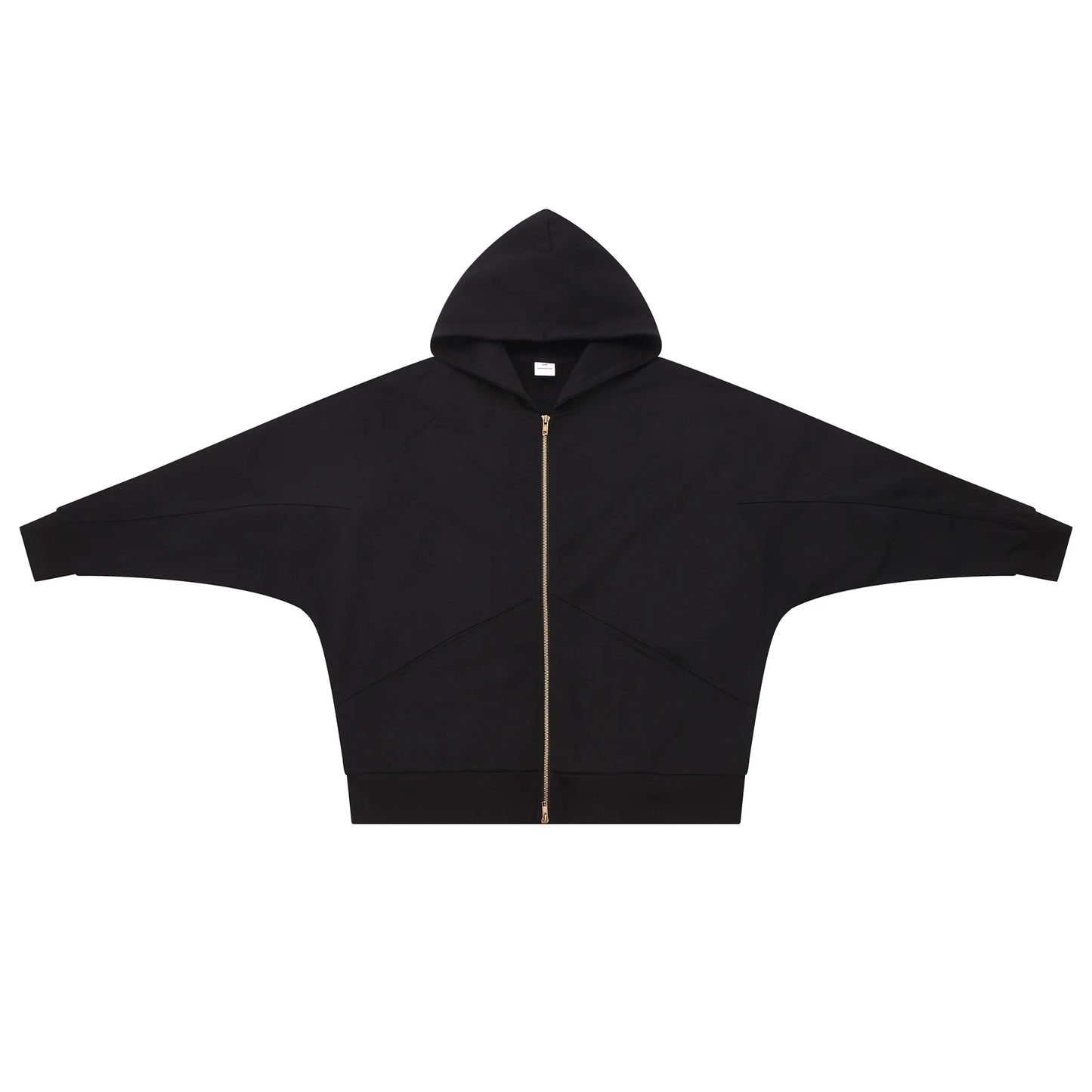 Men Hoodie Double-ended Zipper Pullover High Quality Blank Zip up Hoodies Fleece Cotton 350g Mens Hooded Jacket