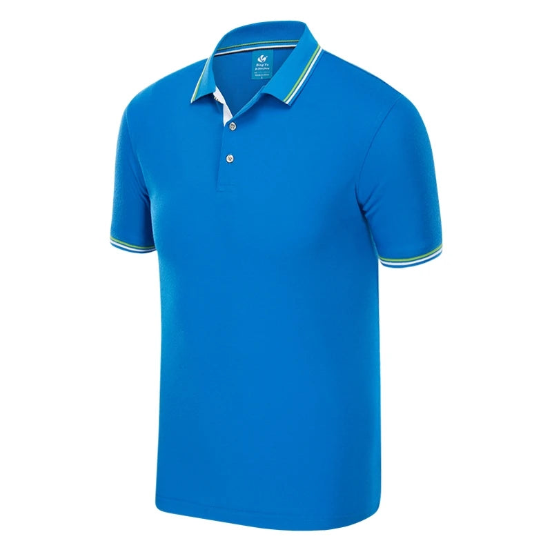 High Quality Unisex Polo Tshirt Plain Blank Men Polo Shirts Custom Logo Short Sleeve Solid Men'S Polo T Shirt