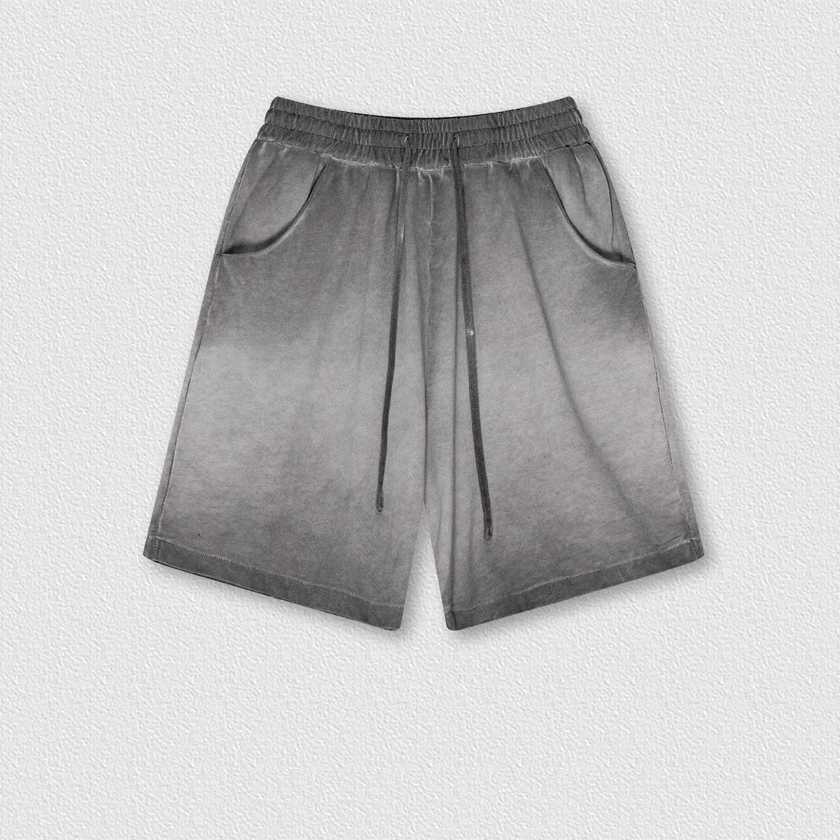 310G Custom Logo Heavyweight Drawstring Casual Sports Shorts Trendy Brand Retro Back Bottom Five-point Shorts