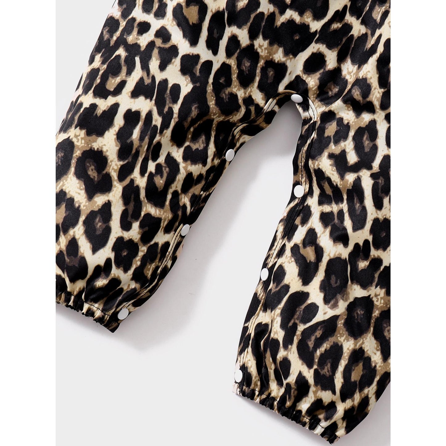 Infant Baby Girl Clothes Strap Pants Outfits Infant Baby Girl One Piece Jumpsuit Leopard Bodysuit22101109-1