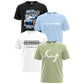 PureChapter 4 Pack Boys T Shirts Short Sleeve Crewneck Graphic Tees Set for Big Boys Summer Clothes