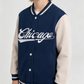 PureChapter Boys Varsity Baseball Jacket Color Block Letter Embroidered Button Bomber Coat for Teen Boys 7-15 Years