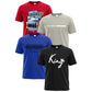 PureChapter 4 Pack Boys T Shirts Short Sleeve Crewneck Graphic Tees Set for Big Boys Summer Clothes