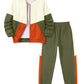 PureChapter Boys Clothing Sets Color Block Zip Up Hooded Jacket & Jogger Pants 2-Piece Tracksuit for Kids 7-14