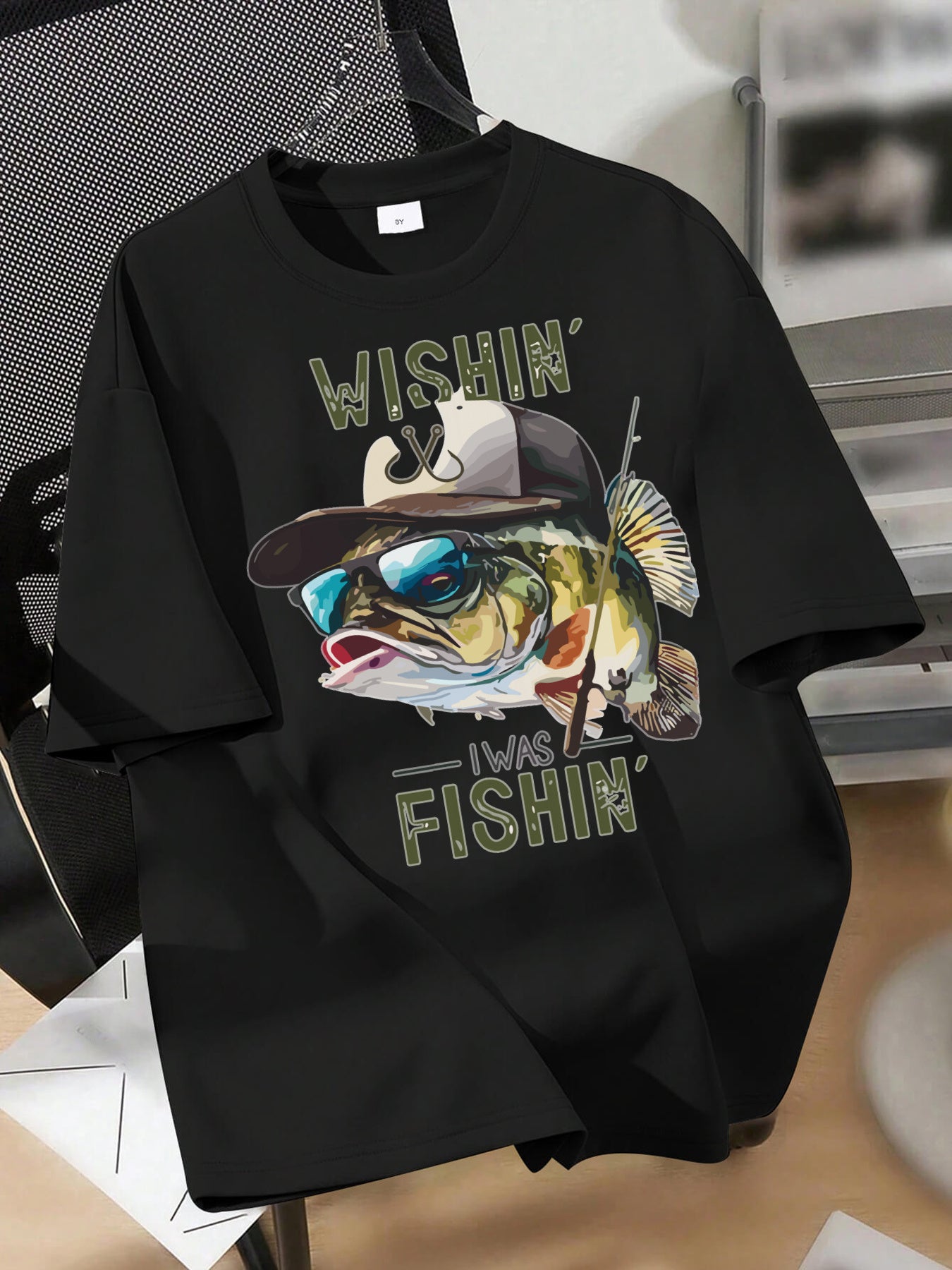Boys T Shirts Boys Graphic Tees Short Sleeve Funny Fishing Pattern Summer Tops for 8-12 Years