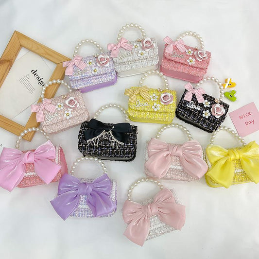 Baby Girls Small Bag Princess Bag Cartoon Small Crossbody Bag One Shoulder Bag Zero Wallet B2304121