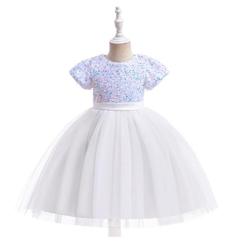 Baby Girls' Dress Summer Sleeveless Strap Dress Princess Dress L5316