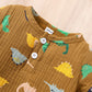 Baby Clothes Baby Boy Dinosaur Print Short Sleeve T-Shirt 2PCS 112111463-1