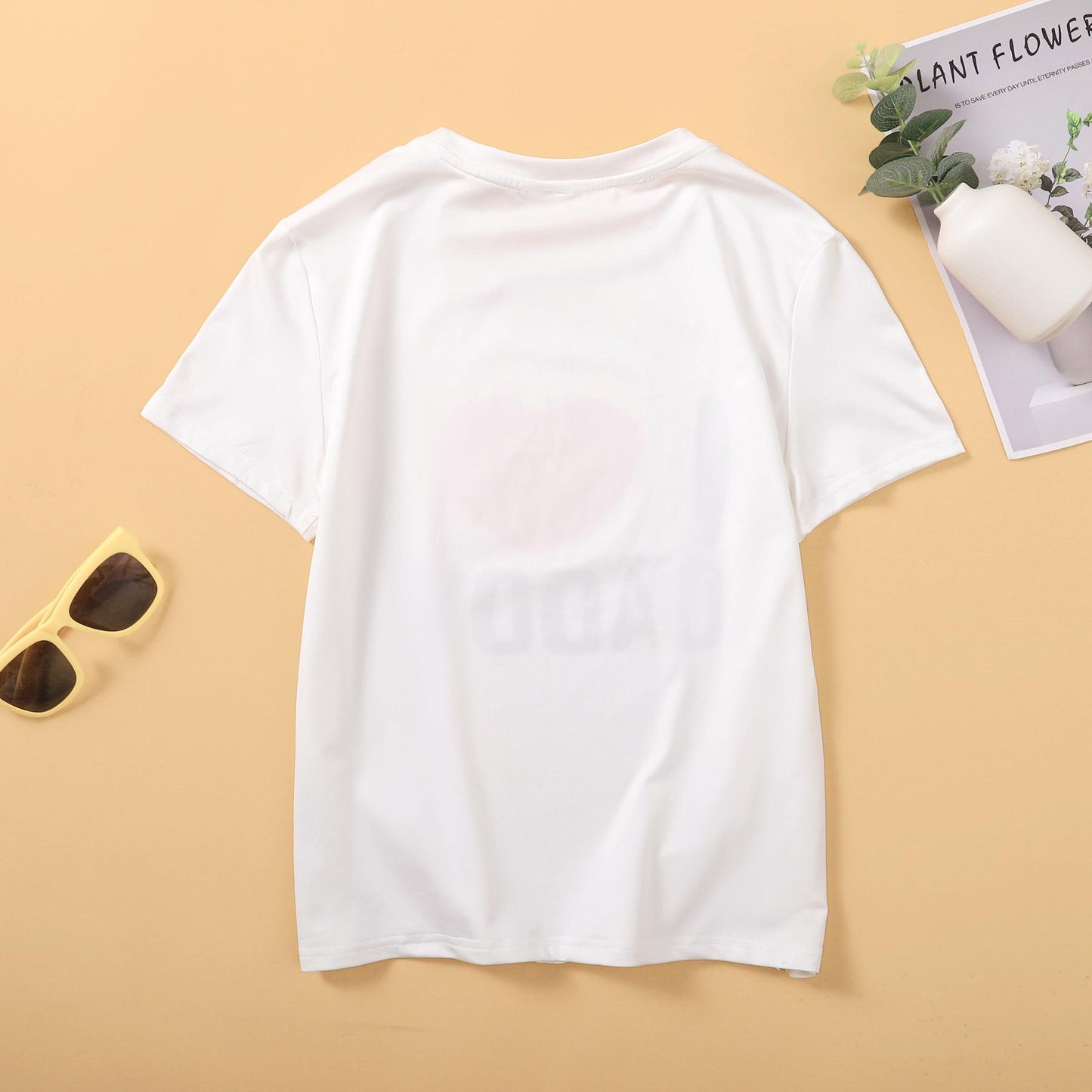 Kids Clothes Love Print T-Shirt DADDY JIT6786704