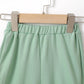 Kids fashion Boys Outfits Solid Color Long Sleeve Pants 2Pcs Clothes Set Green 112206301