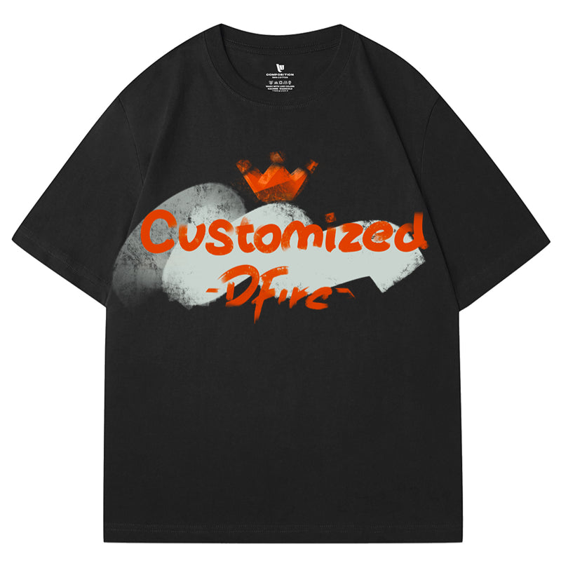 Customized T-shirt Combed Cotton, Whatever Design You Want DZ5500