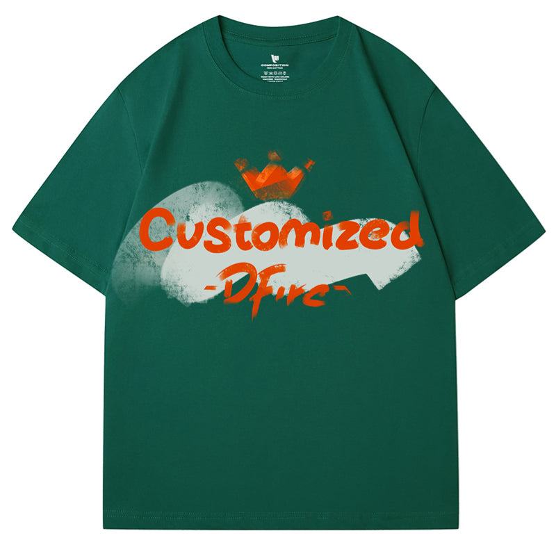 Customized T-shirt Combed Cotton, Whatever Design You Want DZ5500