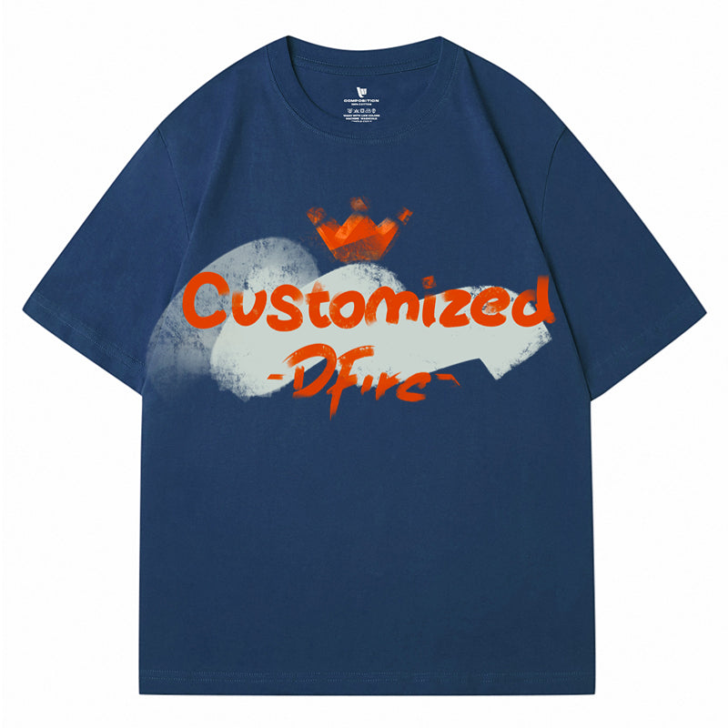 Customized T-shirt Combed Cotton, Whatever Design You Want DZ5500
