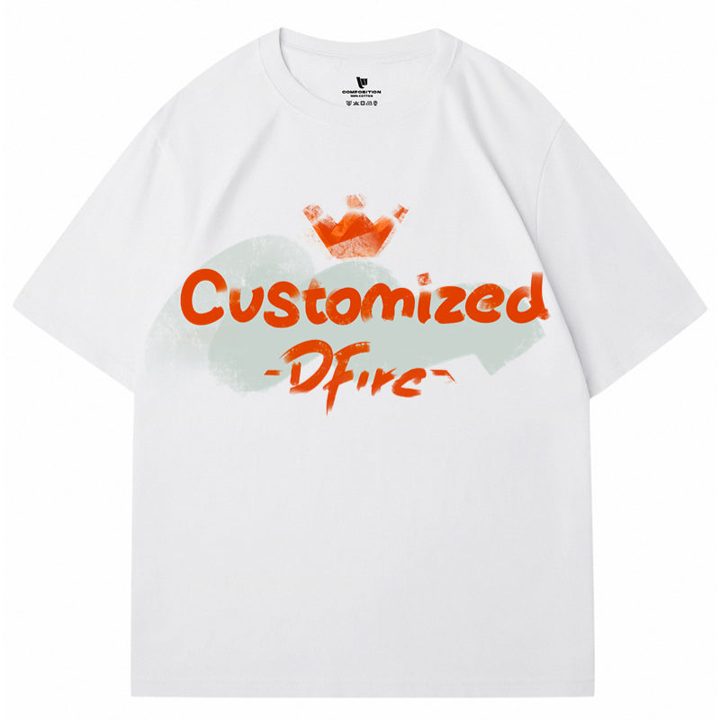 Customized T-shirt Combed Cotton, Whatever Design You Want DZ5500