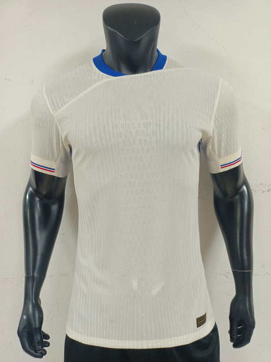 France 2026 Away Jersey | White Tech Mesh Performance Polo