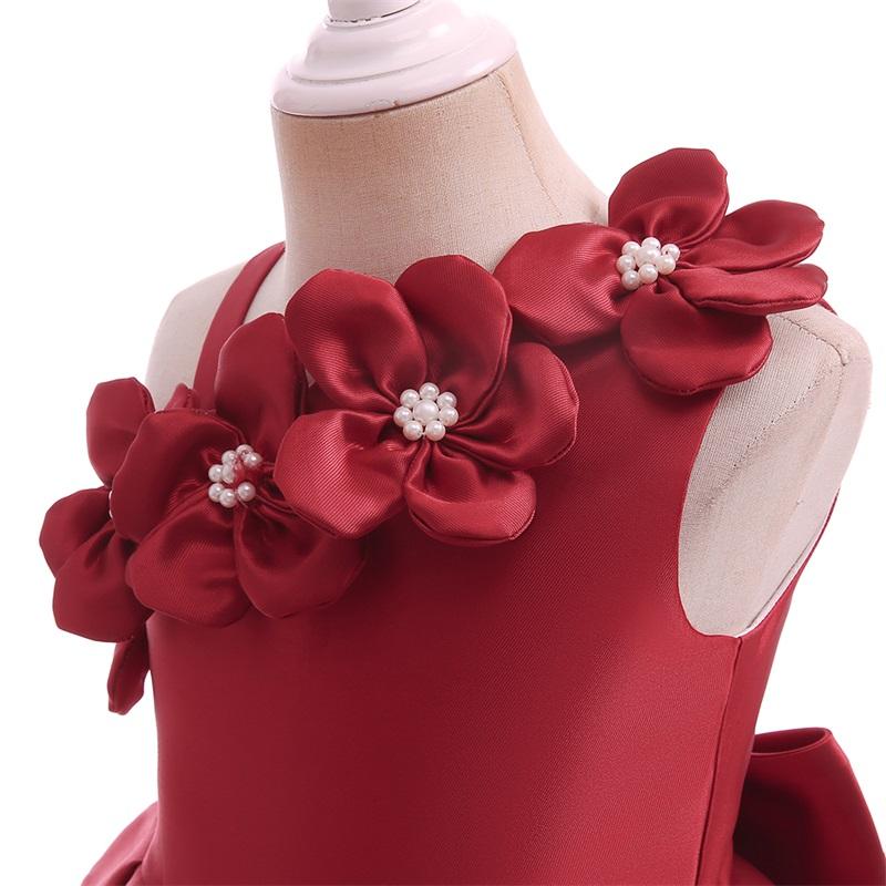 Baby Girls' Dress Summer Sleeveless Strap Dress Princess Dress L5352