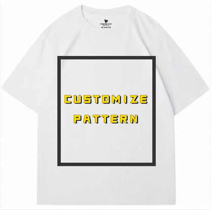 【LIVE PRODUCTION】Customized T-shirt Combed Cotton, Whatever Design You Want DZ2220