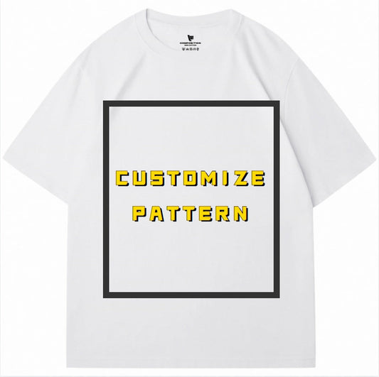 【LIVE PRODUCTION】Customized T-shirt Combed Cotton, Whatever Design You Want DZ2220