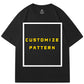 【LIVE PRODUCTION】Customized T-shirt Combed Cotton, Whatever Design You Want DZ2220