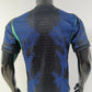 Brazil 2026 Away Jersey | Pixel Stripe Tech Design in Blue & Black