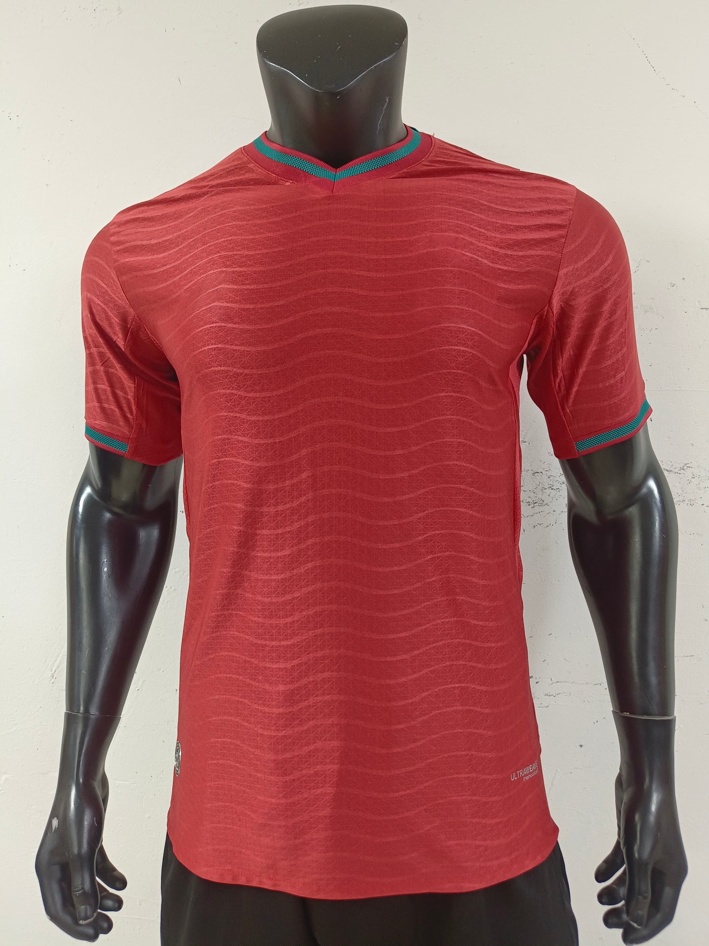 Portugal 2026 FIFA Home Jersey | Ultraweave Red with Teal Accent Polo