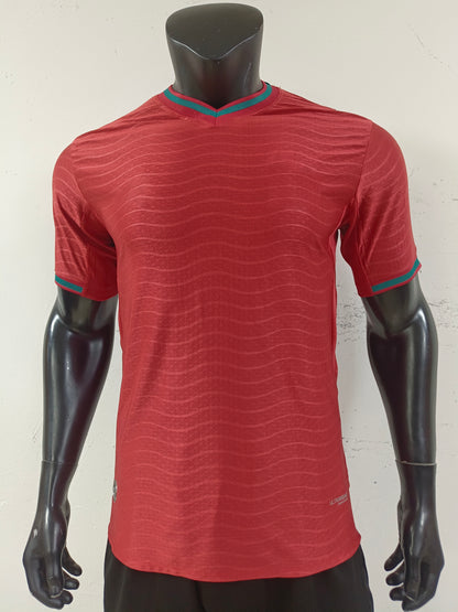 Portugal 2026 FIFA Home Jersey | Ultraweave Red with Teal Accent Polo