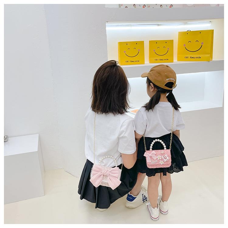 Baby Girls Small Bag Princess Bag Cartoon Small Crossbody Bag One Shoulder Bag Zero Wallet B2304121