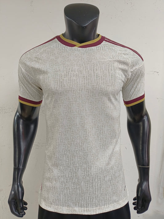 Spain 2026 FIFA Away Jersey | Heritage Crest Pattern in Pearl White