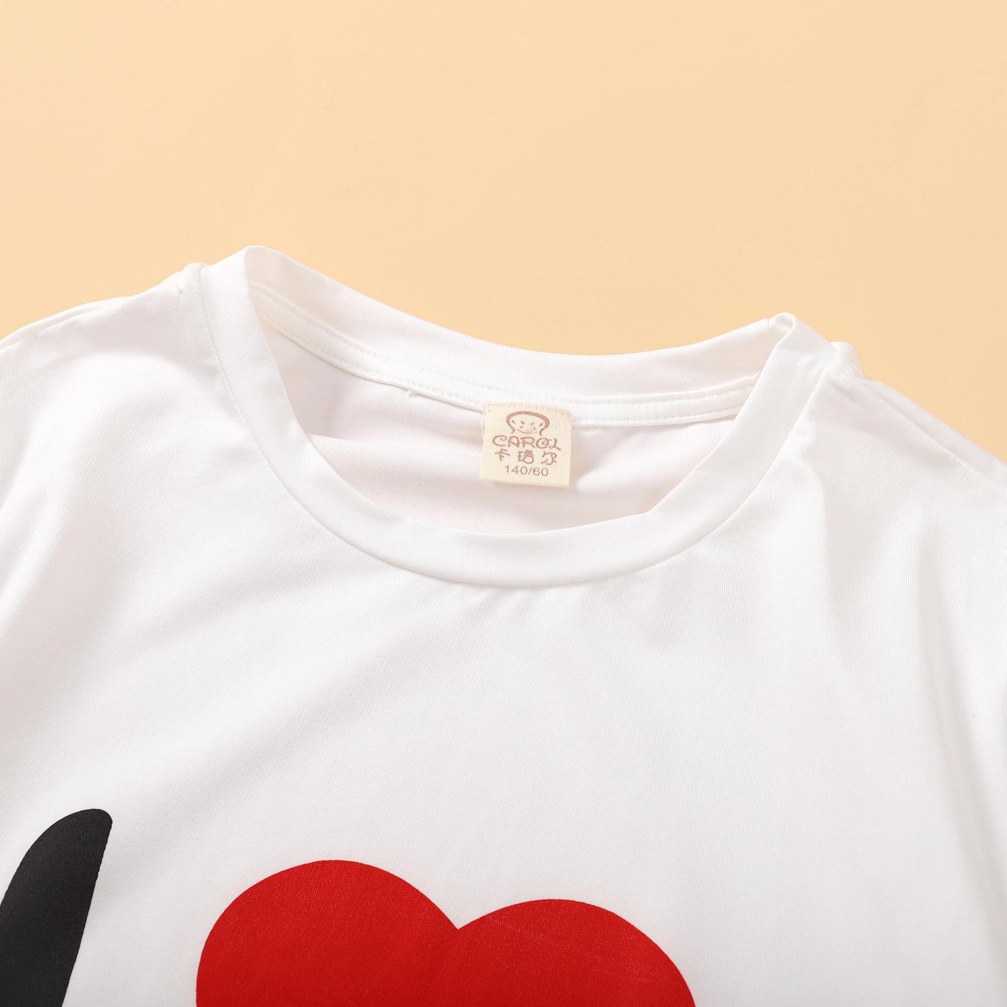Kids Clothes Love Print T-Shirt DADDY JIT6786704
