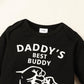 Kid fashion Boys Clothes Fist Bump Romper Winter OOTD Camouflage Pants Hat 3Pcs Outfits Black 32109604