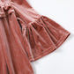 Kid Clothes Girl Clothes Velvet Dress 8425365
