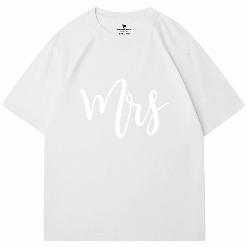 【DIY Couple Series】Customized T-shirt , Whatever Design You Want DZ2239