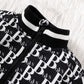 Baby Boys Outfits Stylish"B" Long Sleeve Pants 2Pcs Winter Clothes Set Black WJ212209002