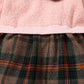 Kid Clothes Girl Clothes Doll Collar Plaid Dress 200953