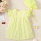Kid Fashion Ready Stock Girls Outfits Sleeveless Solid Color Summer Dress With Hat 2Pcs Clothes Set ZX-ZB001