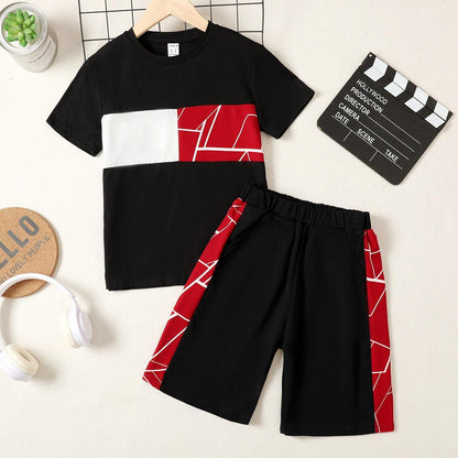 Baby Boys Clothes Boys Outfits T-Shirt&Shorts 2PCS JIT8049814