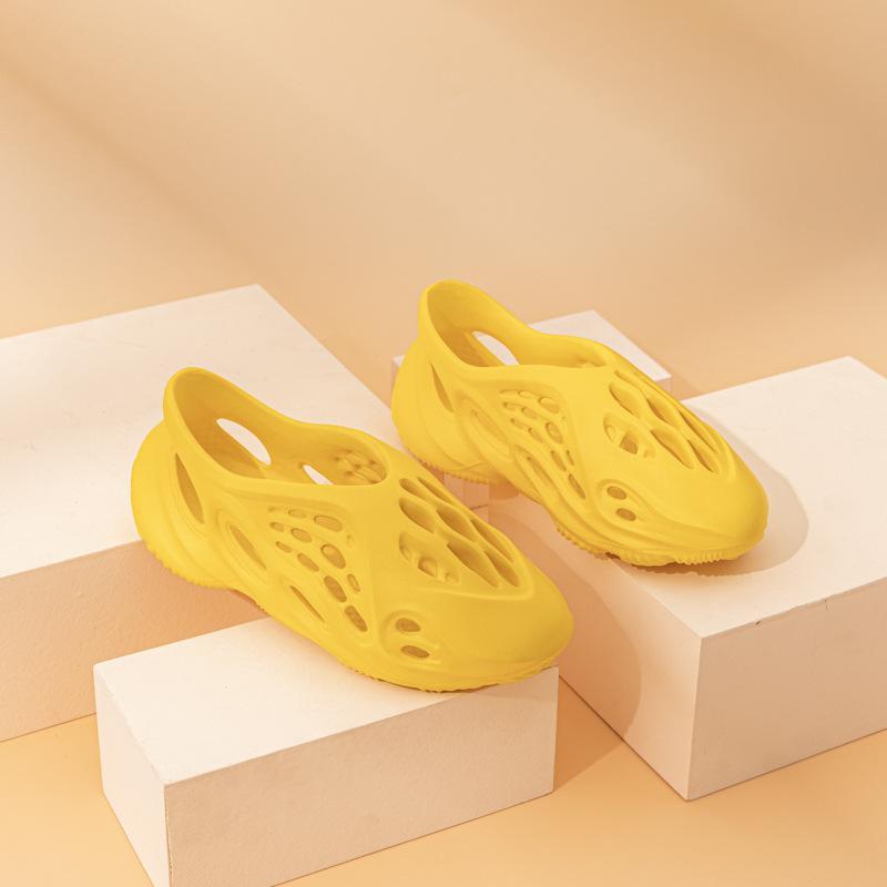 Cross-border Coconut Hole Shoes Sandals Boys And Girls Non-slip Platform Beach Shoes V6