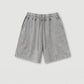 285G 330G 100% Cotton American  Retro Ribbon Crewneck T-shirt Casual Sports Suit Custom Iogo Work Clothes for Men T-Shirt Set