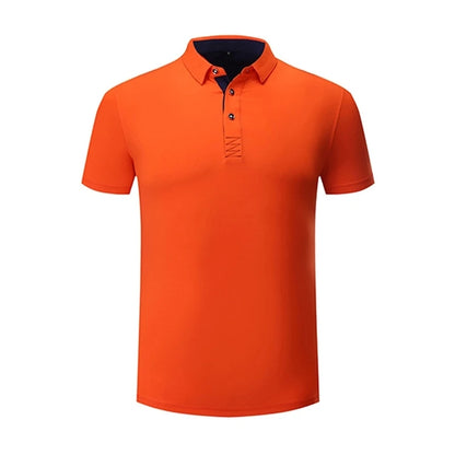 High Quality Custom Logo Golf for Polo T-Shirts for Men Quick Dry Cotton with Fun Patterns and Stiff Collar