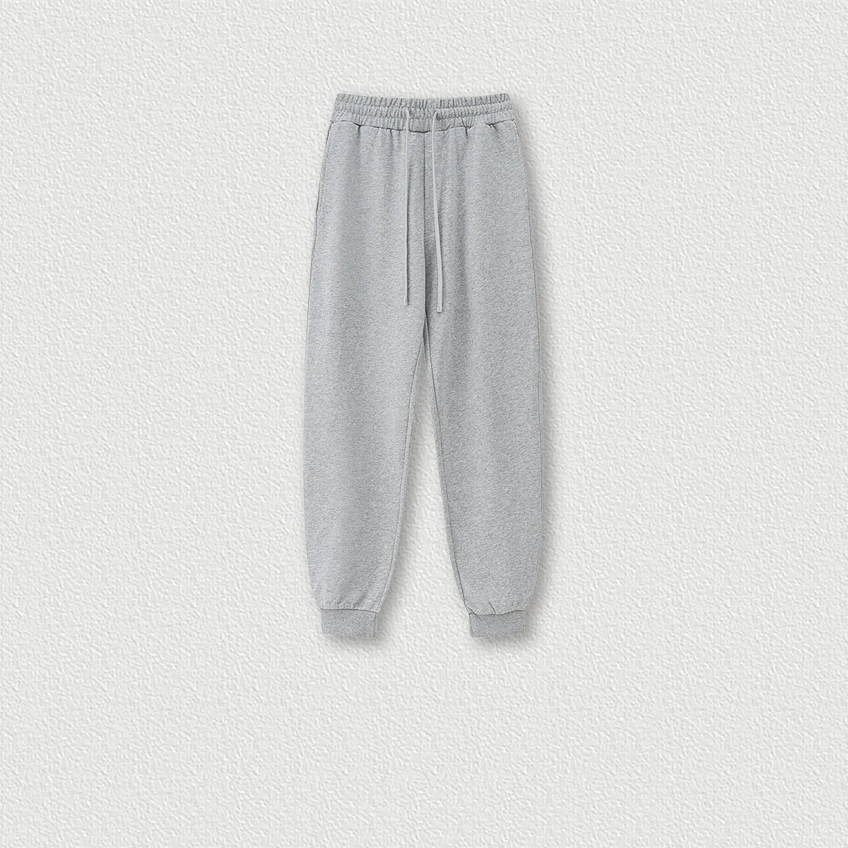 440G High Quality Heavyweight Custom Logo Basic Solid Color Heavy Trendy Casual Sweatshirt Suit Sports Pants Hoodie