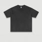 275 Grams 100% Cotton American Fashion Brand Heavyweight Reverse Collar WASHED Short-sleeved T-shirt Suit Men's Trendy