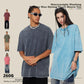 260G Custom Logo Heavyweight 100% Cotton Washing T-shirt Retro Trendy Brand Teenager Loose Blanks T-shirt for Men And Women