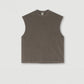 275G 330G 100% Cotton Custom Logo American Fashion Sports Fitness Ripped Crimped T Shirt Five-point Shorts Suit Men