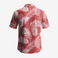 Men's Floral Pattern Hawaiian Beach Summer Single-Breasted Anti-Wrinkle Button Short Sleeve Formal Tropical Style Casual Shirt