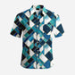 Men Summer Polo Shirt Loose Fit Oversize Hawaiian Beach Shirt Trendy Cool Casual Tops for Vacation