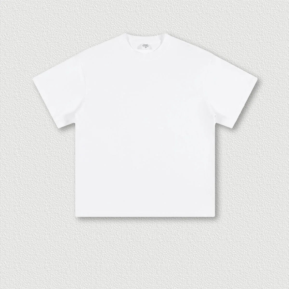 260G Custom Logo Heavyweight 100% Cotton Washing T-shirt Retro Trendy Brand Teenager Loose Blanks T-shirt for Men And Women