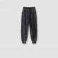 380G 100% Cotton Heavyweight Autumn and Winter Crewneck Couples Shoulder Pullover Sweatshirt Solid Color Sweater Suit
